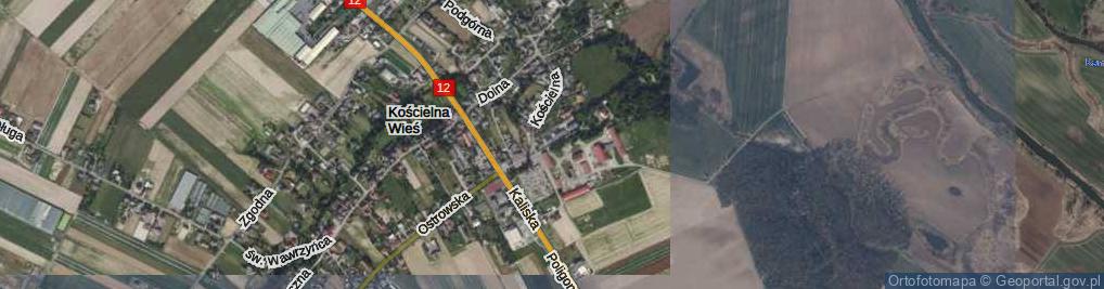 Zdjęcie satelitarne Kreczunowicza ul.